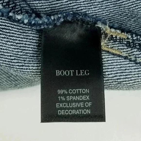 White House Black Market Size 00R Blanc Boot Leg - Picture 6 of 10